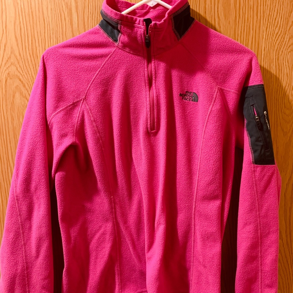 Pink North Face jacket